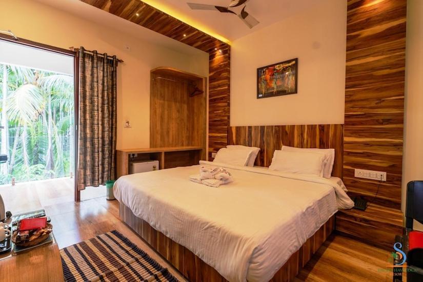 25m² studio Appartement, met 21 privé badkamer in Havelock Island Govind Nagar Buitenkant foto